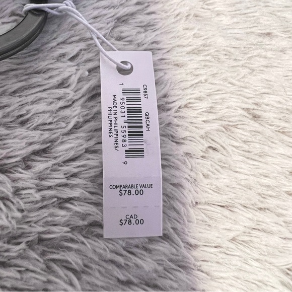 NWT Coach C9857 Loop Key Fob With Rainbow Coach Patch Leather Pride - Picture 7 of 7